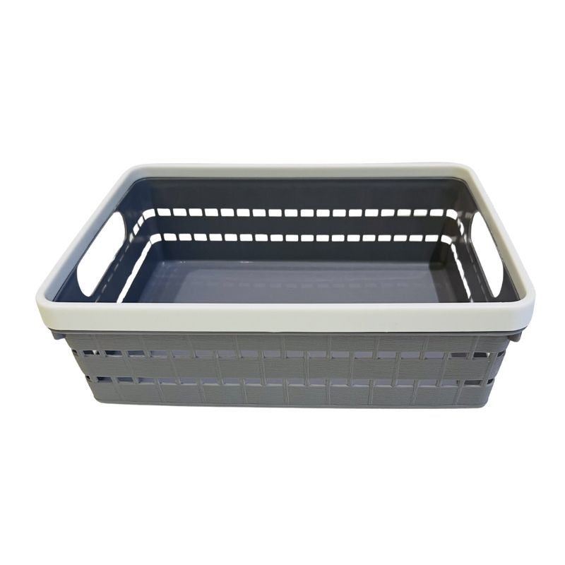 Multi-Purpose Storage Basket with Handles
