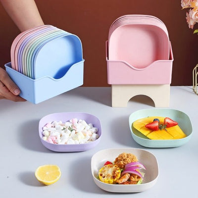 Food Grade Plastic Household Dining Plates