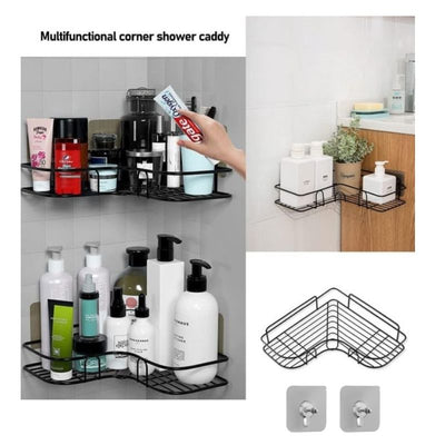Wall Corner Rack WITHOUT Adhesive Screws