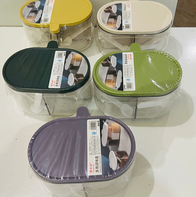 4 Compartments Spice Box