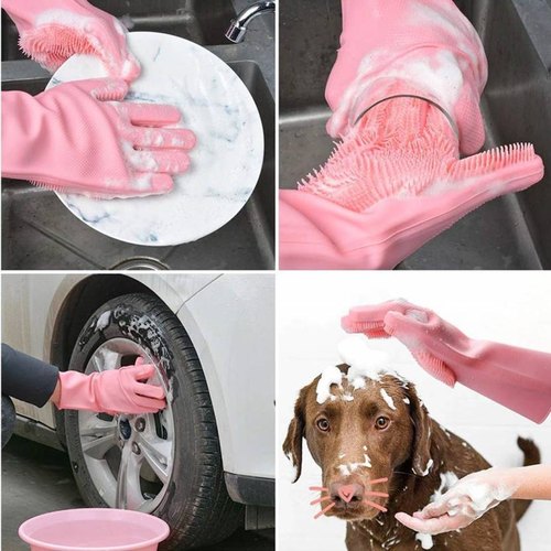 Re-useable Washing Gloves