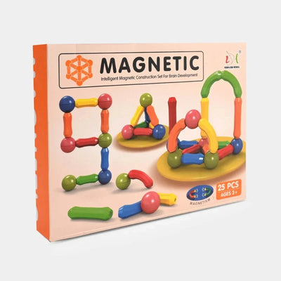 25 Pcs Magnetic Building Blocks Toy