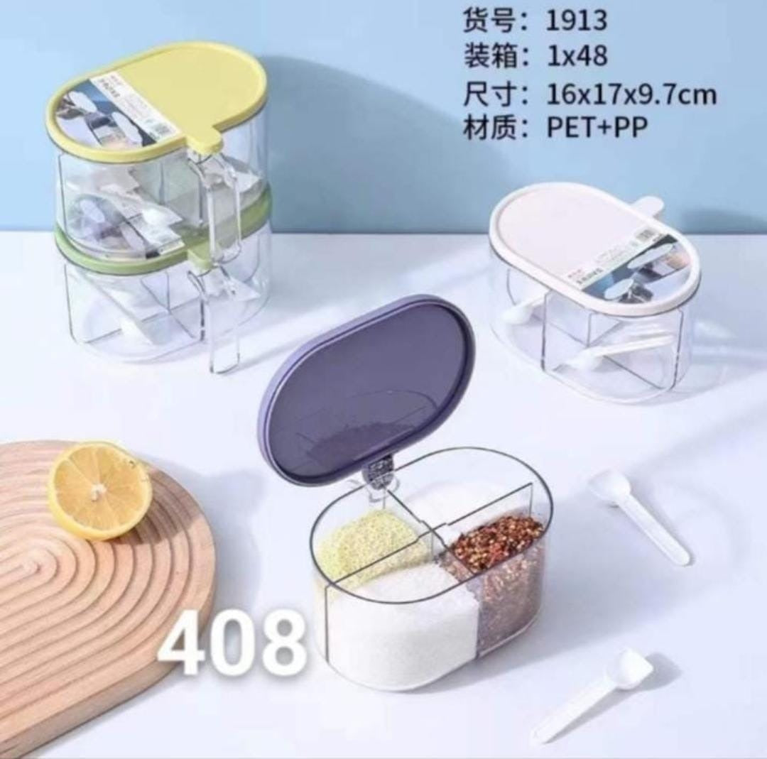 4 Compartments Spice Box