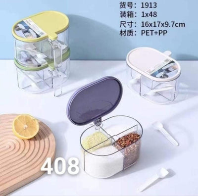 4 Compartments Spice Box