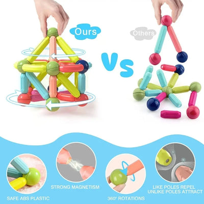 25 Pcs Magnetic Building Blocks Toy