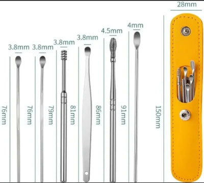 6-Piece Ear Wax Cleaning Kit