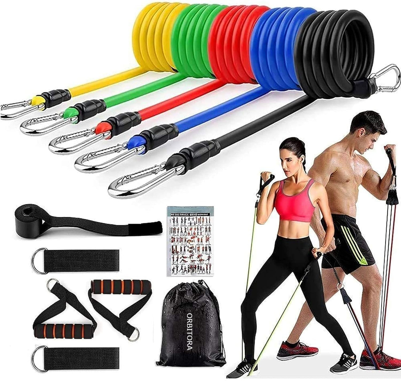 Gym Belt with Box 5-in-1Packing