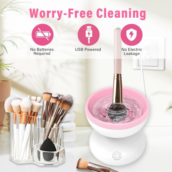 Electric Makeup Brush Cleaner Machine