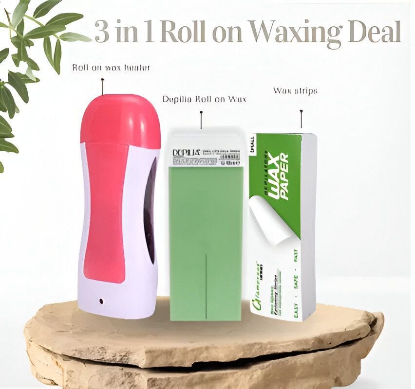 3-in-1 Wax Heater Machine for Hair Removal