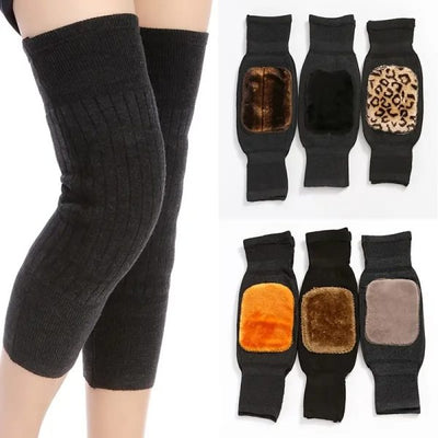 Woolen Knee Warmer Pads for Men & Women | Stylish & Versatile | Random Color