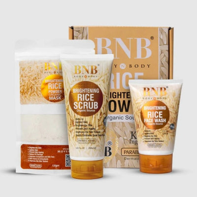 BNB Rice Extract Bright & Glow Kit