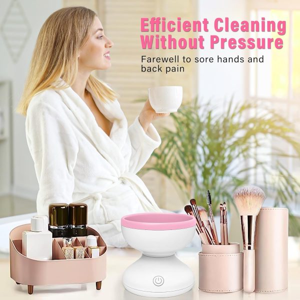 Electric Makeup Brush Cleaner Machine