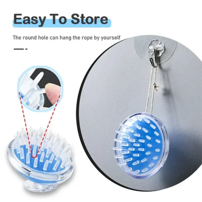 Head Scalp Massage & Shampoo Brush