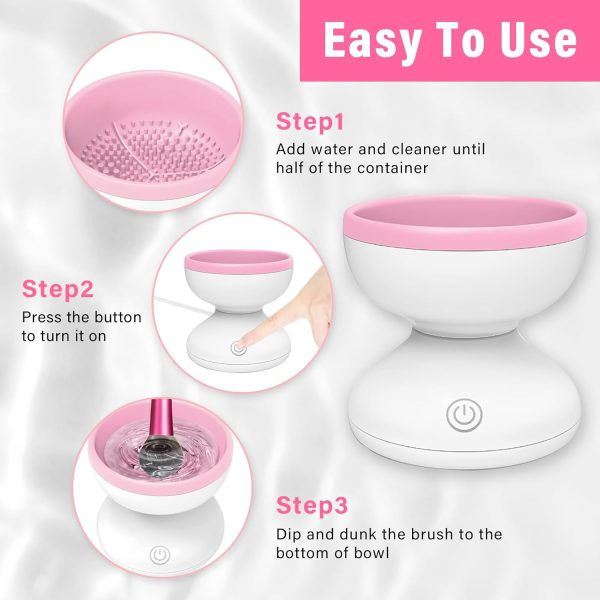 Electric Makeup Brush Cleaner Machine