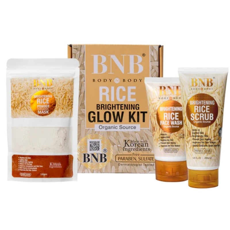 BNB Rice Extract Bright & Glow Kit