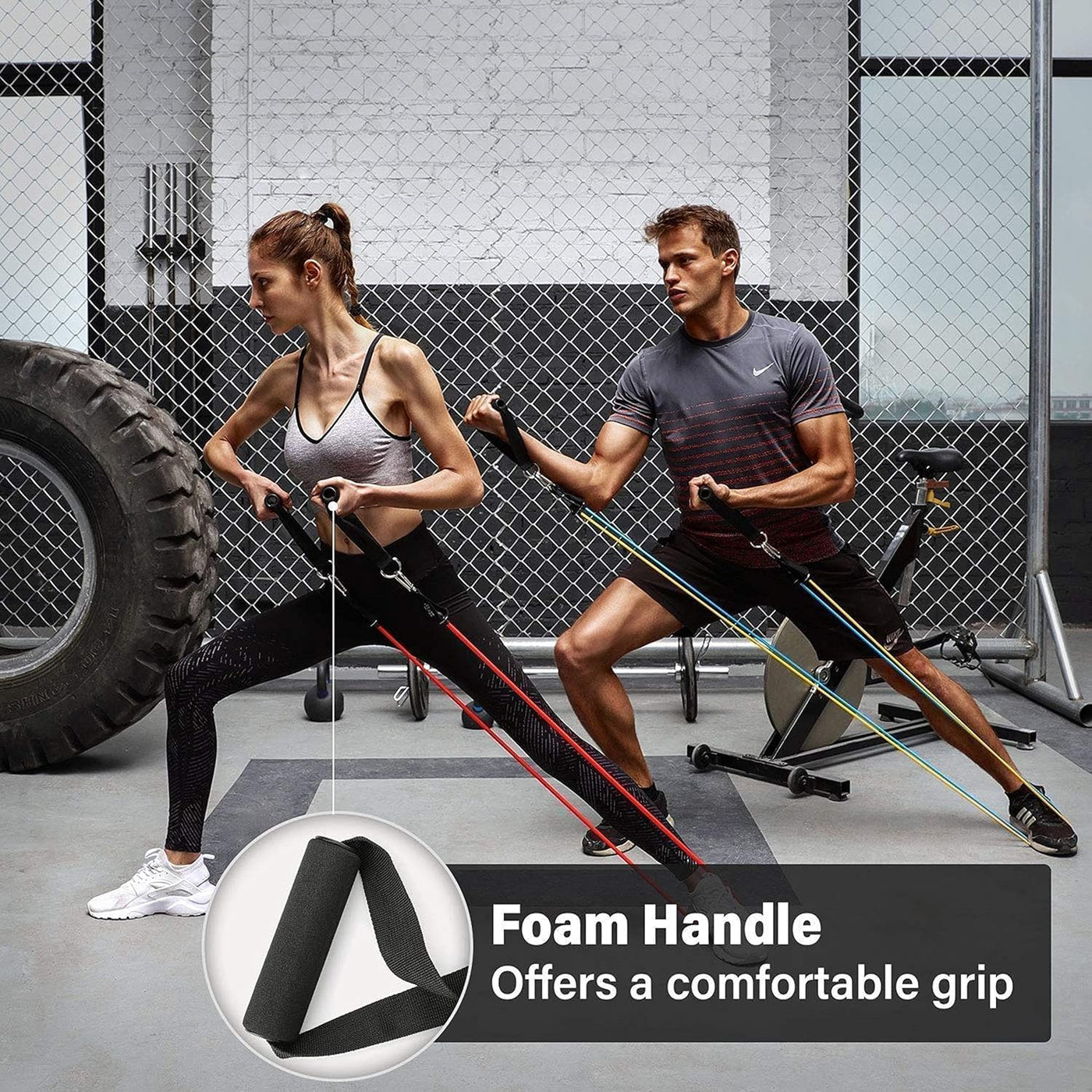 Gym Belt with Box 5-in-1Packing