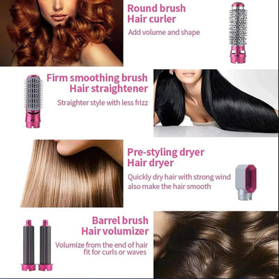 5-in-1 Electric Hair Dryer Brush Kit