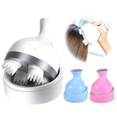 Scalp Massager — with 4 Moveable Clusters