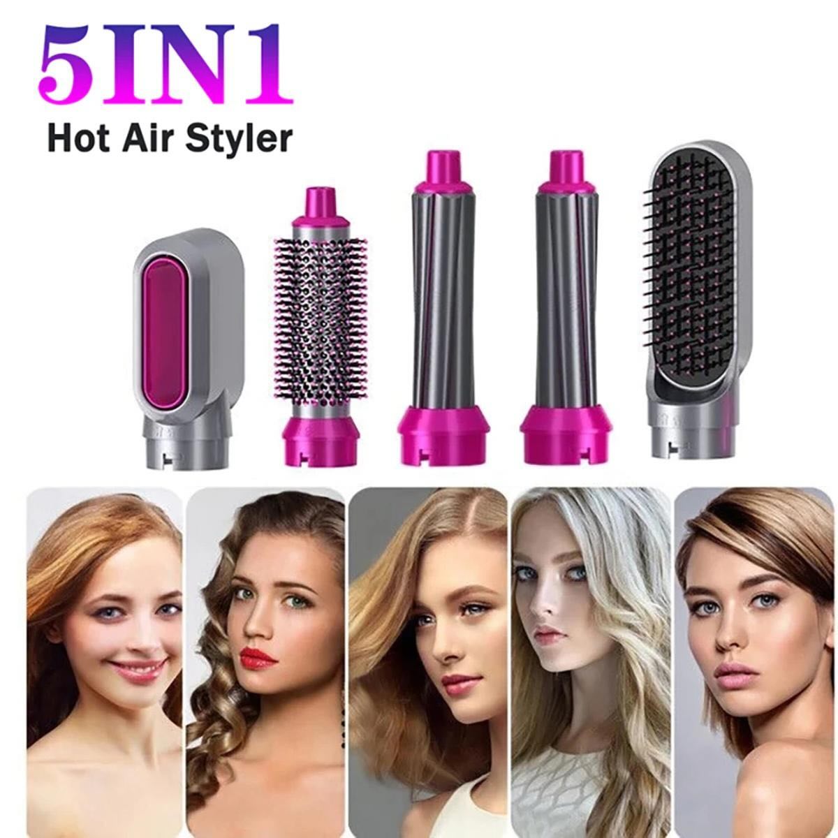 5-in-1 Electric Hair Dryer Brush Kit